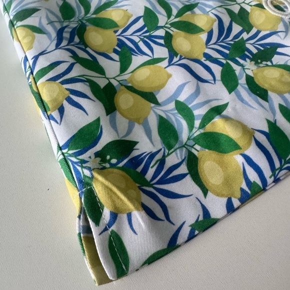 Girls Lemon Print Sleeveless Dress Perfect for a European or Coastal Vacay - Picture 6 of 11